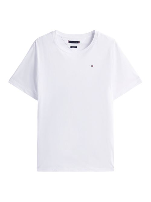 T-shirt bianca in cotone Tommy Hilfiger | MW0MW37267YBR